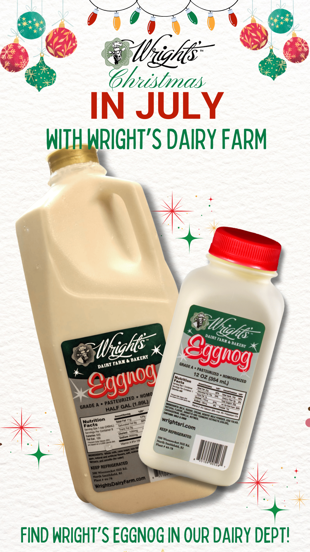 Wright's Eggnog
